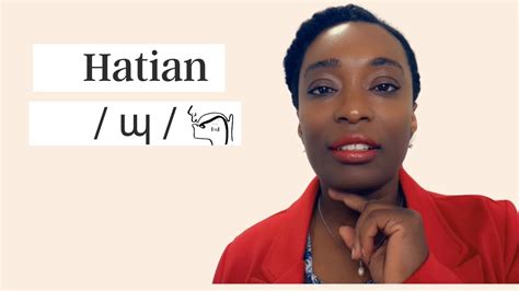 haitian creole pronunciation guide